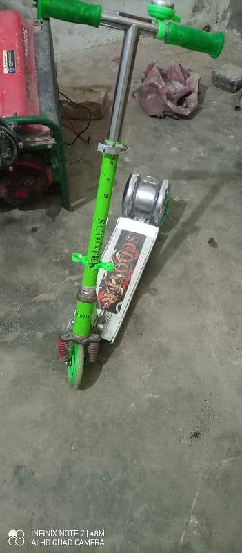 child scooter best condition steel body 1