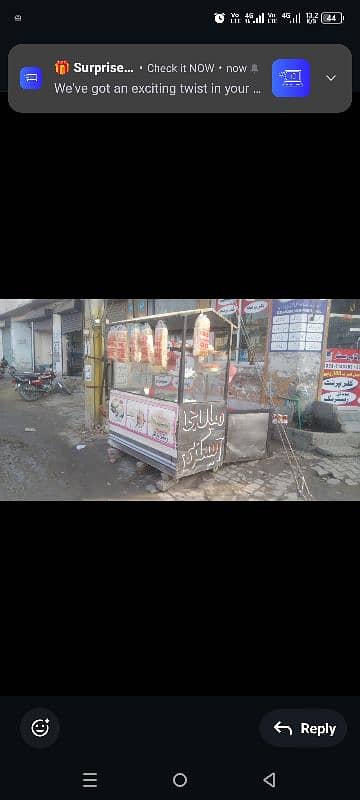 Burger Shawarma Counter for sale 0