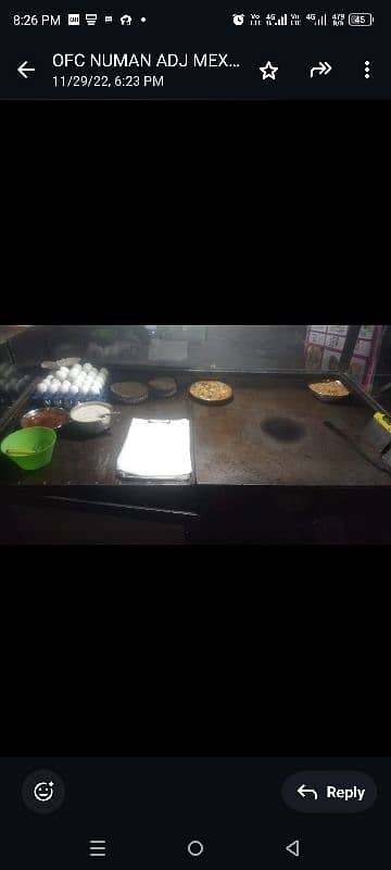 Burger Shawarma Counter for sale 2