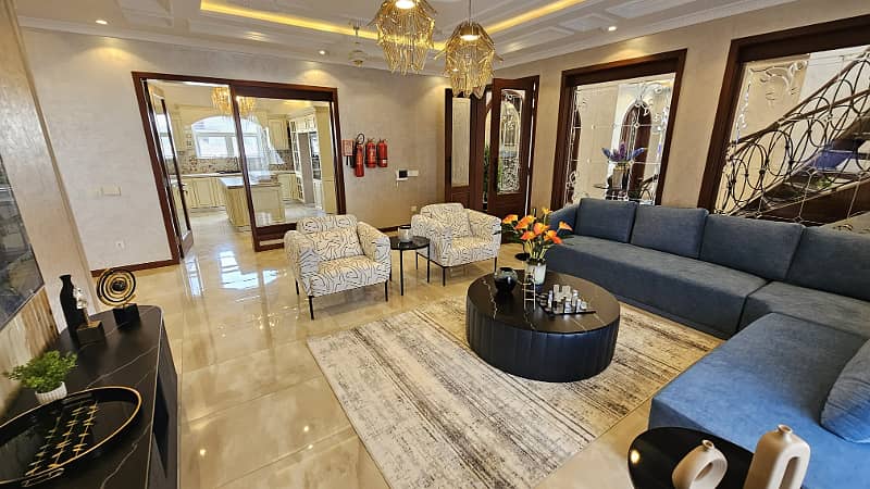 A Slice of Paradise: 1 Kanal Lavish Villa Fully Furnished with Premium Amenities in DHA Phase 7! 17