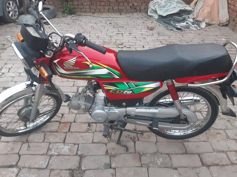 Honda CD70 2022 10