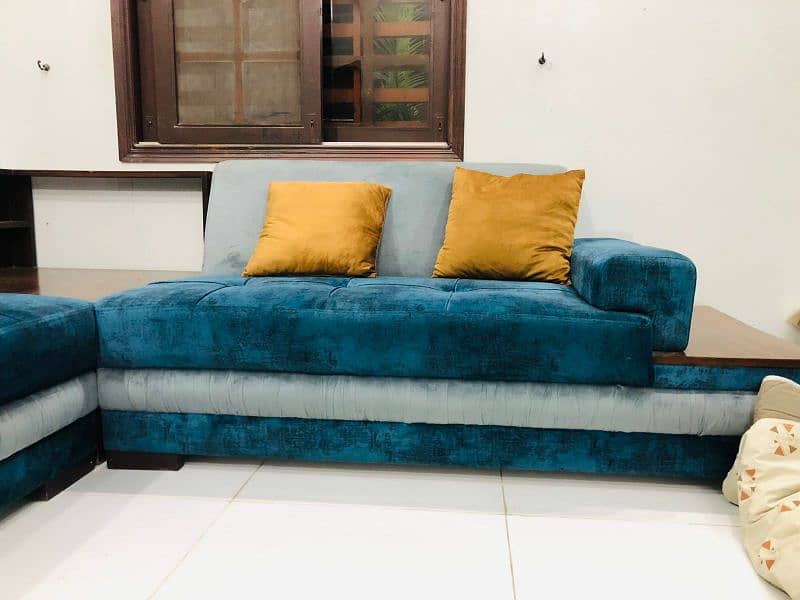 L Shaped sofa set for sell 1