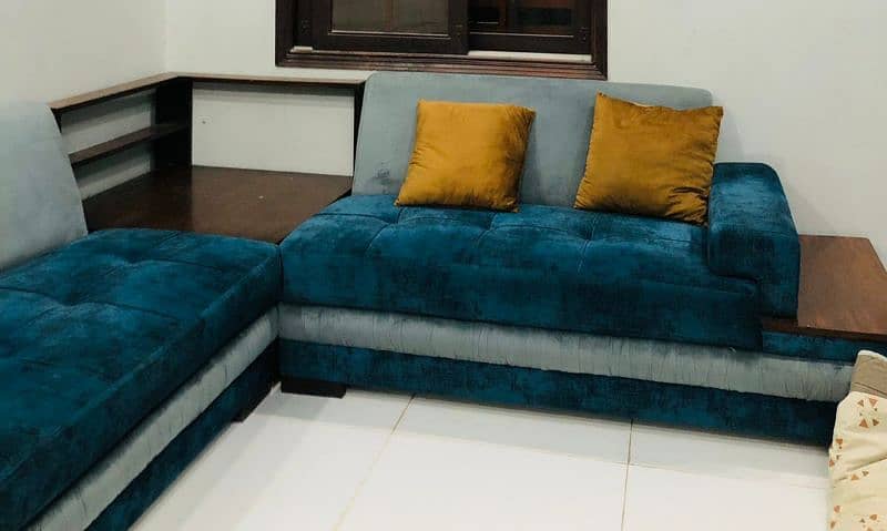 L Shaped sofa set for sell 2