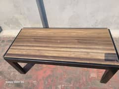 Heavy solid wood table