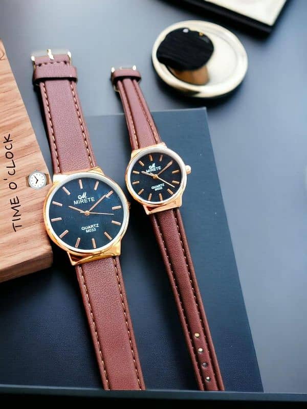 Analogue Couple Watches 0