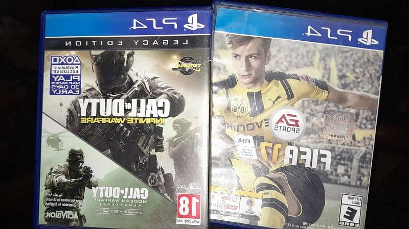 Ps4 games ( Fifa and Call of duty - COD) 0