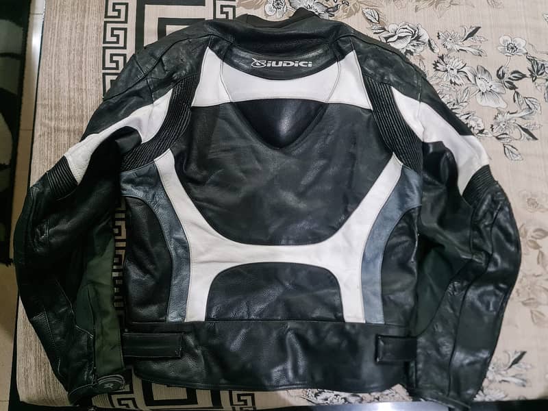 Genuine Leather Biker Jacket 1