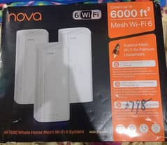 Tenda Mesh Wifi 6 Mx6-3 pack