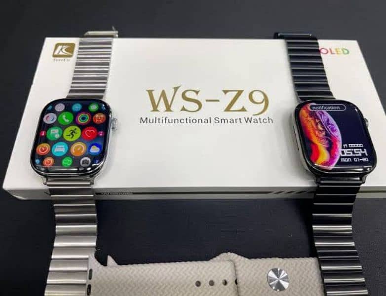 WS-Z9 Apple Smart Watch Edge Always on AMOLED Display 2