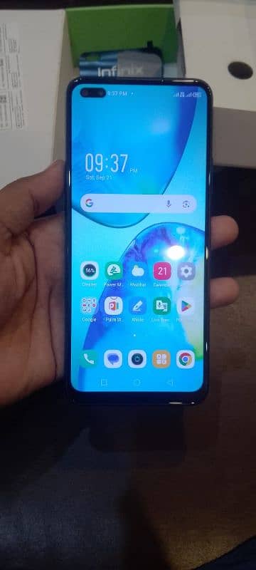 Infinix Note 8 6gb 128gb all mobile ok h 2