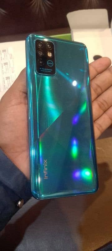 Infinix Note 8 6gb 128gb all mobile ok h 4