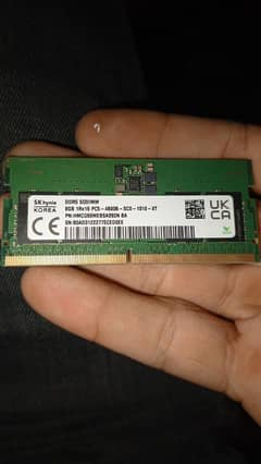 8GB RAM DDR5 0