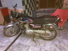 Honda CG 125 2019 Model black color