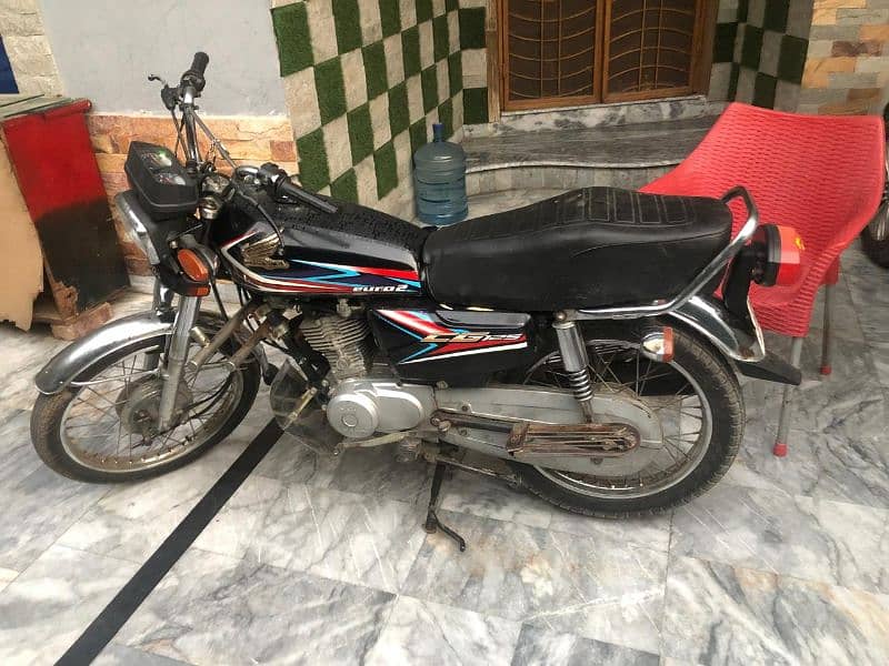 Honda CG 125 2019 Model black color 1