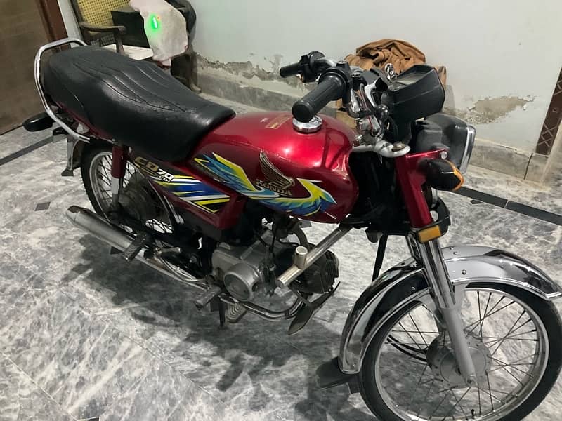 Honda Cd 70 exchange with 125 not for sale otherwise 1