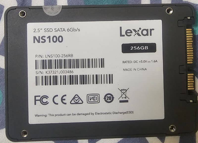 Lexar 256gb ssd 1