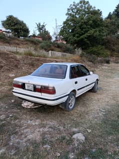 Toyota Corolla 1988 Islamabad Registration