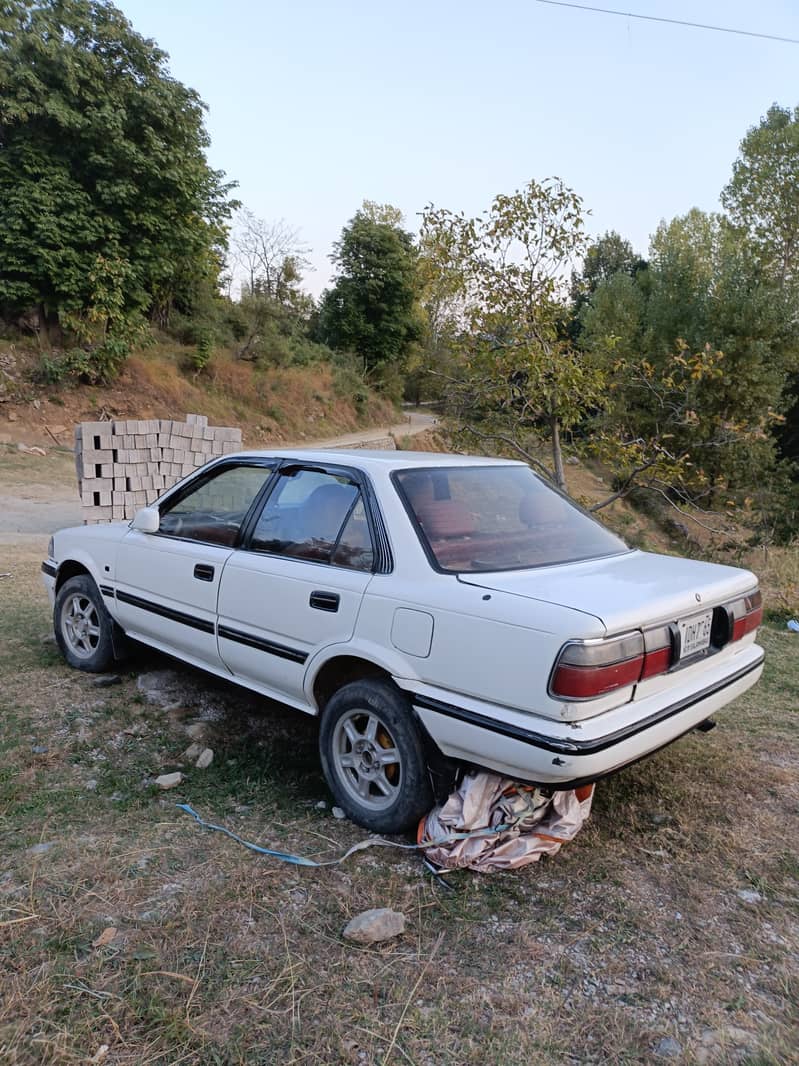 Toyota Corolla 1988 Islamabad Registration 2