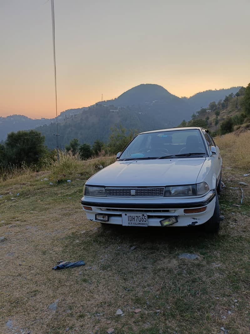 Toyota Corolla 1988 Islamabad Registration 3