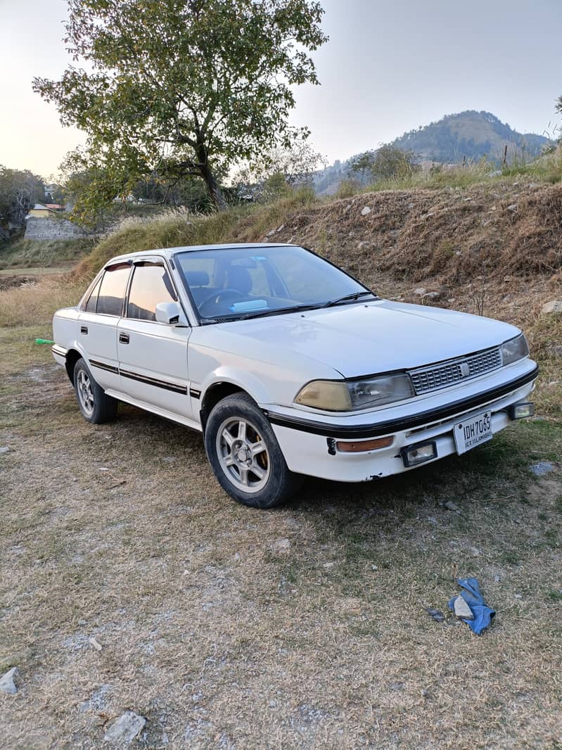 Toyota Corolla 1988 Islamabad Registration 4