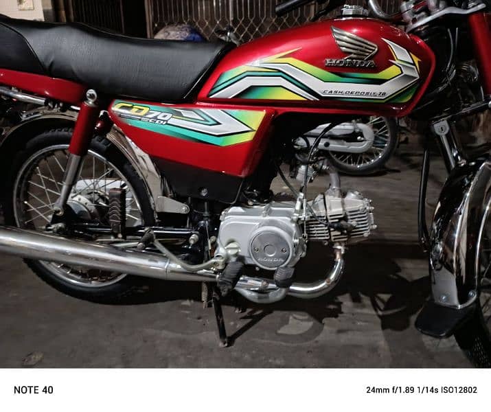 Honda CD 70 model year 2023 3