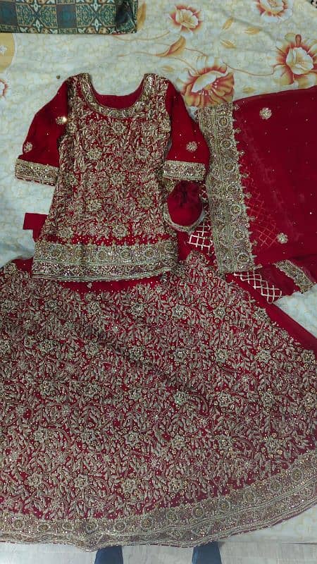 Fancy Bridal Sharara 0