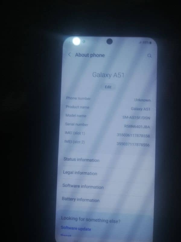 a51 6/128 original condition pta approved . with imei match back 5