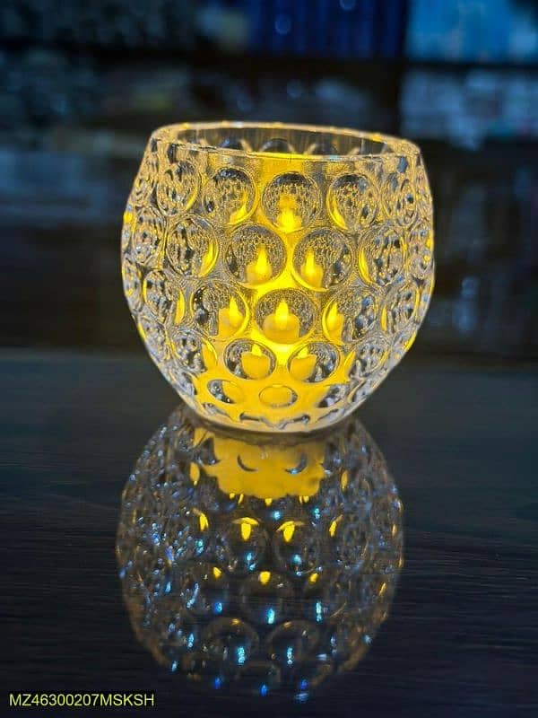 Decoration Piece Glass Tabble Lamp 1