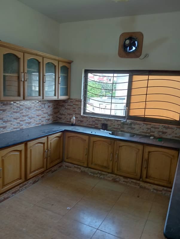 14marla 3beds DD TV lounge kitchen attached baths neat clean ground portion for rent in G 13 3 islamabad 1