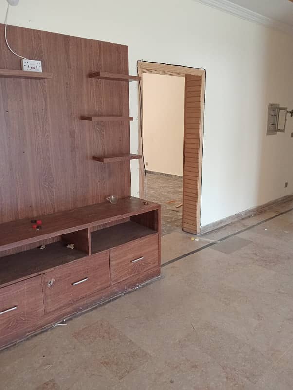 14marla 3beds DD TV lounge kitchen attached baths neat clean ground portion for rent in G 13 3 islamabad 4