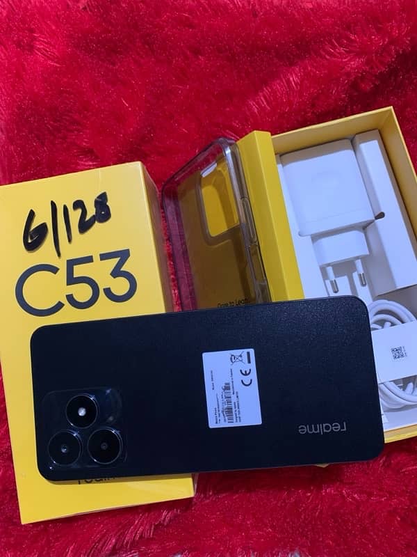 Realme C53-6/128 new conditions 1