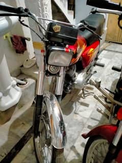 Honda 125 2021 model Islamabad registered