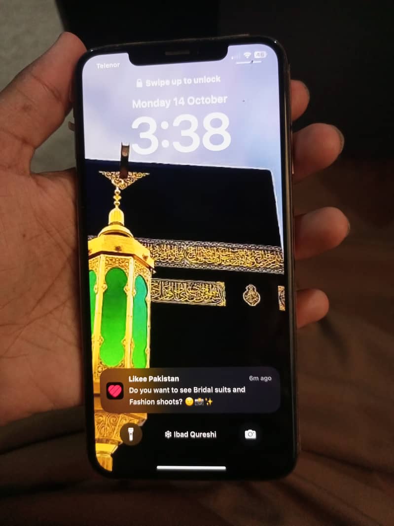 Iphone XS Max 256GB PTA approved Golden 2