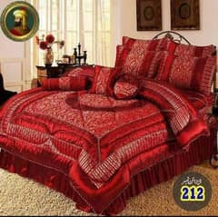 Bed sheets*14 pcs Bridal Set*  14 pcs Razai set