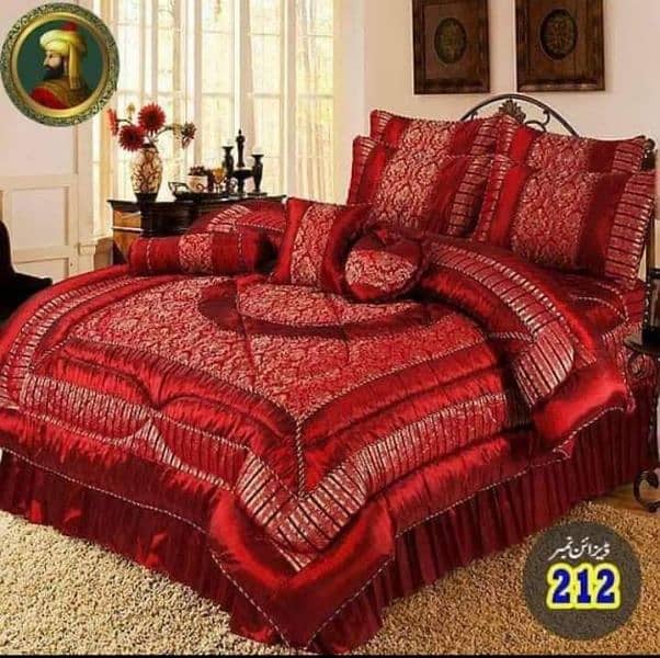 Bed sheets*14 pcs Bridal Set*  14 pcs Razai set 0