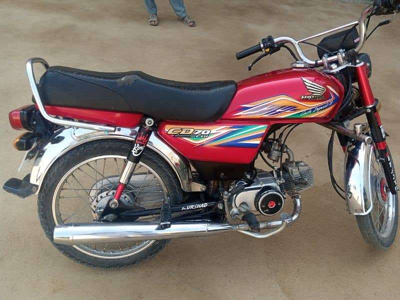 Honda CD70 for sale : Excellent condition, 1st owner one hand use and 2