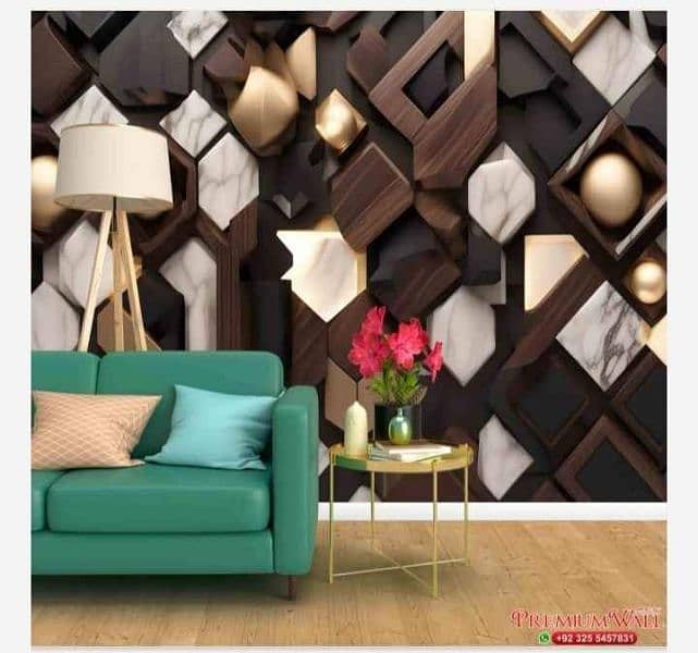 3D PVC wallpapers 2