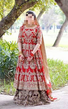 Bridal Lehanga | Bridal wedding dress | Barat dress | Dulhan lehanga