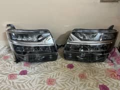 Daihatsu Move Custom 2019 to 2024 front headlights, left fender white