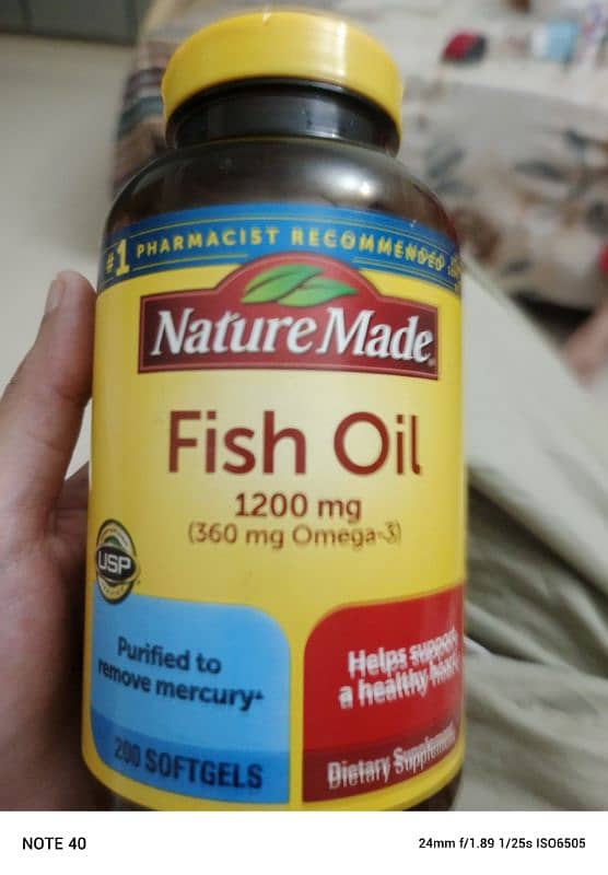 Nature Made Fish oil 1