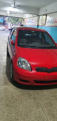 Toyota vitz model 2003 fl pack red colour 0 metter condition