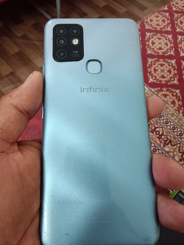 Infinix Hot 10 Play 4/64 With Box Official PTA Approved sealed set 1