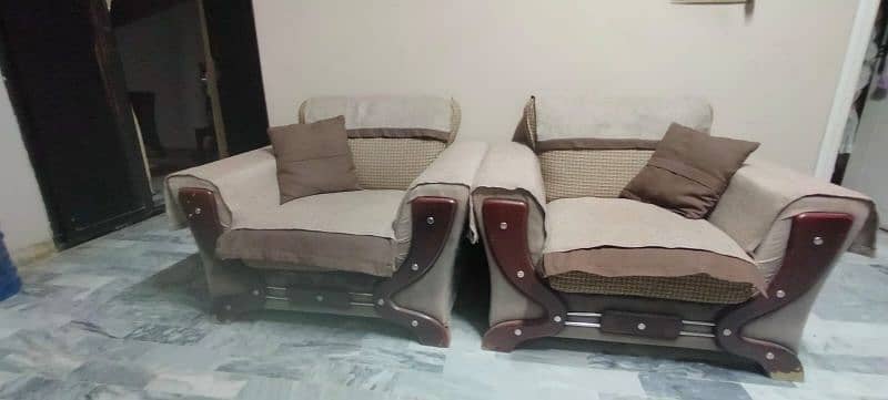 Sofa / 2 seater / 2 single seaters / lounge sofa 1