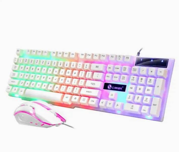 RGB LIGHTS KEYBOARD AND MOUSE ( MECHANICAL BOTH ) 1