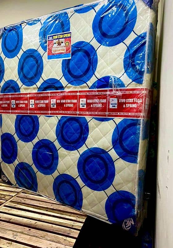 double bed set with mattress urgent sale delivery possible hai 1