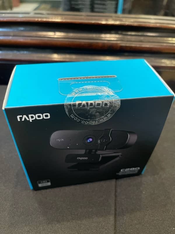 rapoo c280 2k Hd webcam box packed 1