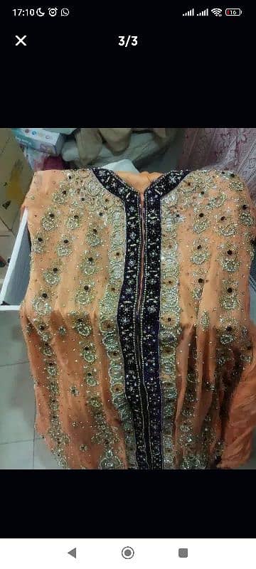 bridal dress | wedding wear| heavy embroidered 1