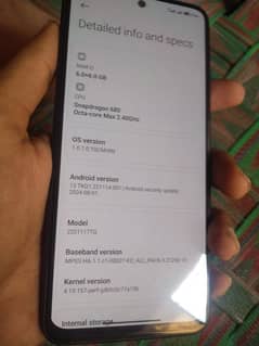 Redmi note 11 xiomia 6GB 128GB