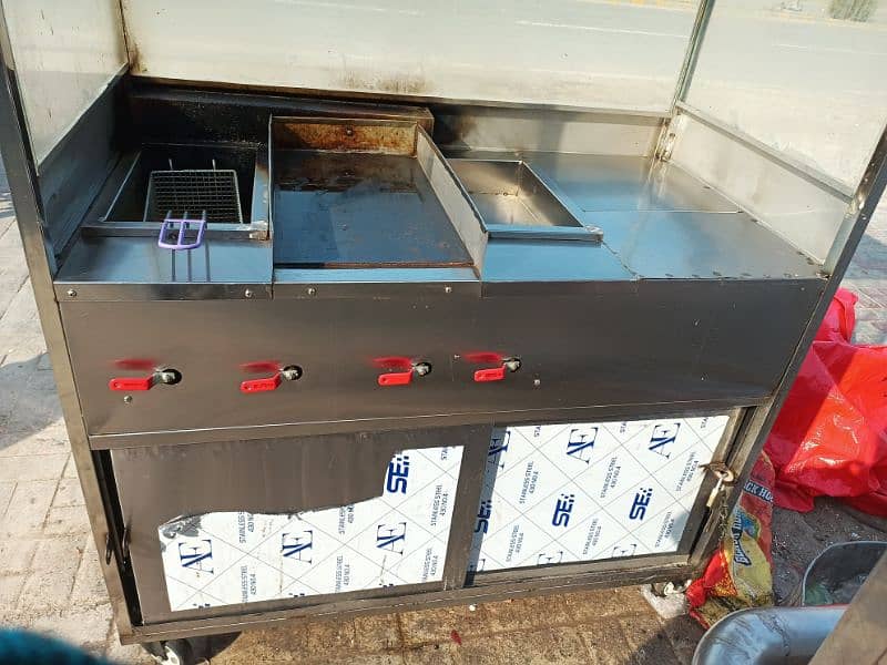 New Burger Counter With Frayer For Sale 1