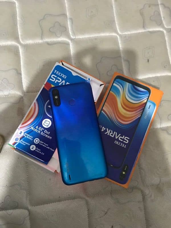 TECNO spark 4 lite 2/32 with box 2